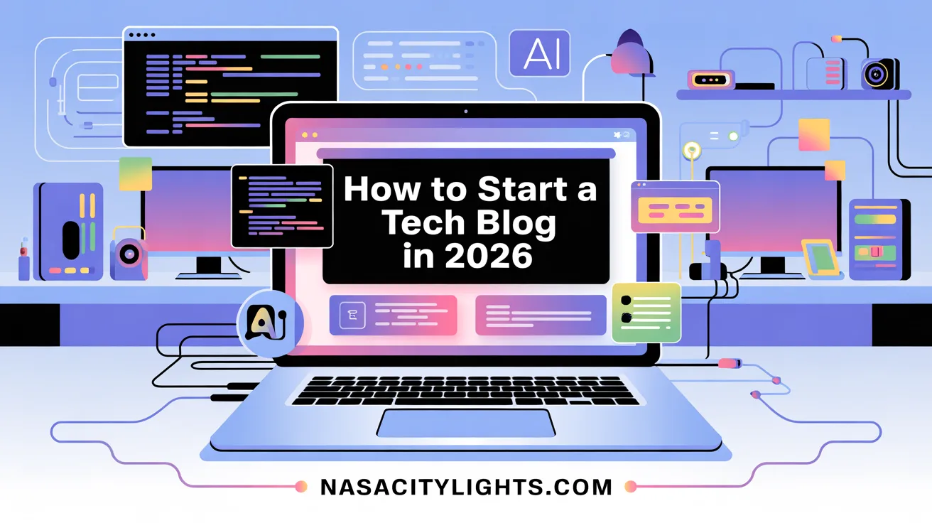 How to Start a Tech Blog in 2026