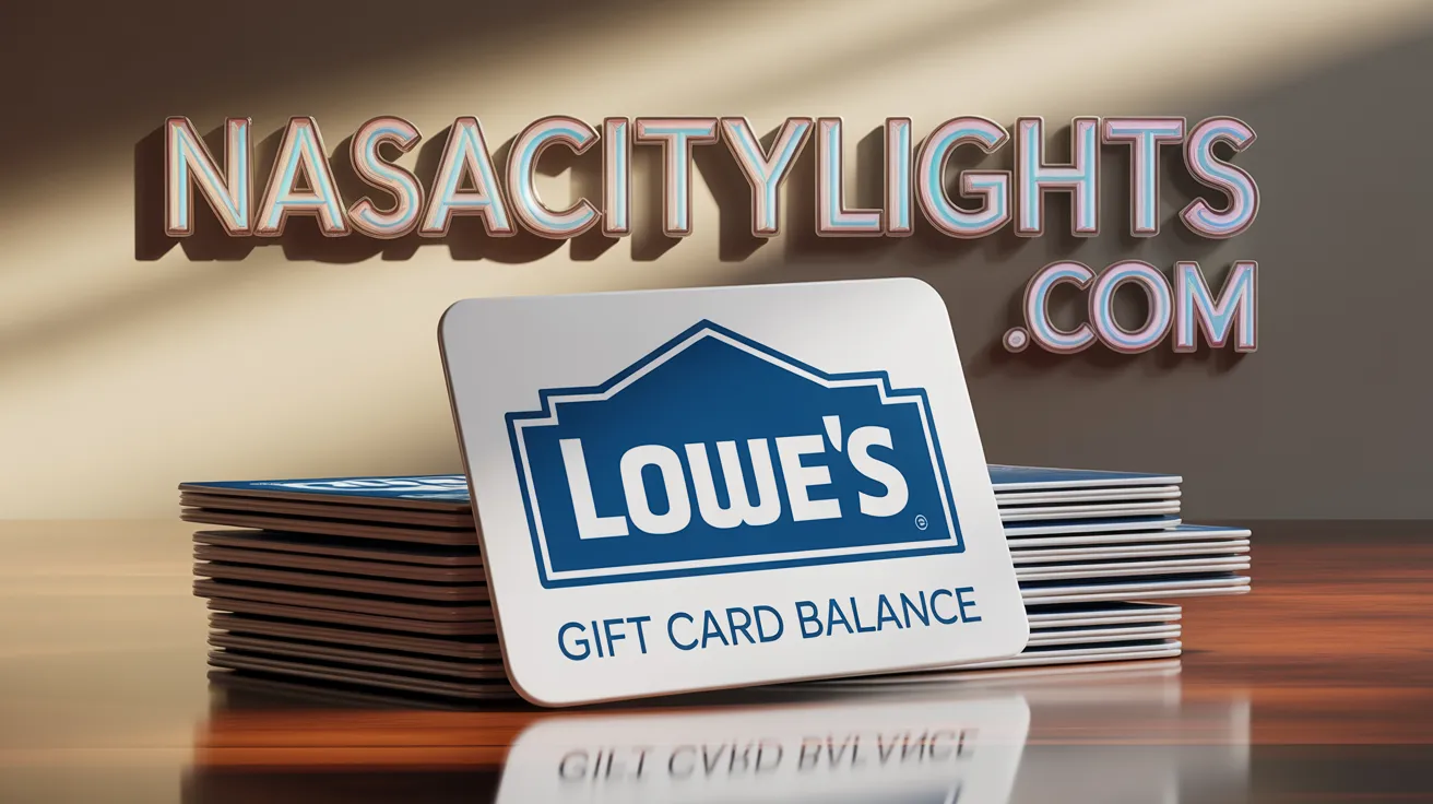 Lowe’s Gift Card Balance