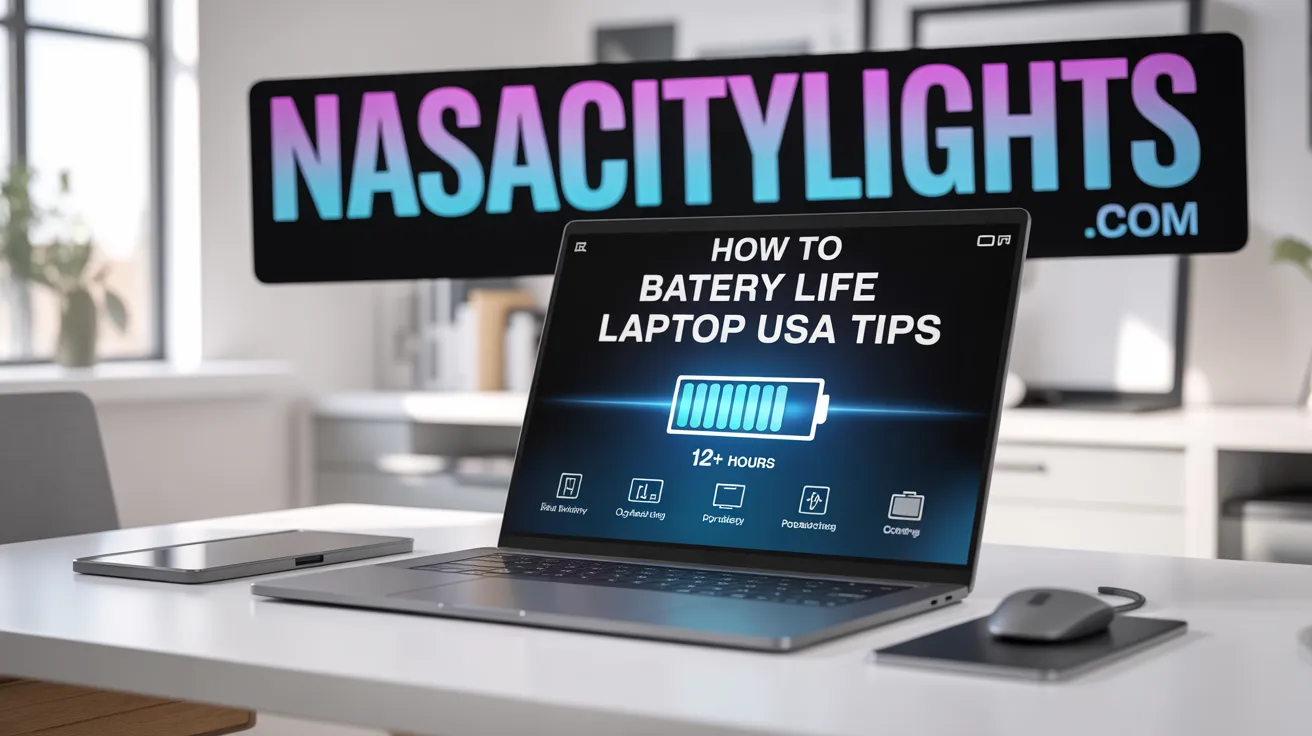 How to Extend Battery Life Laptop USA Tips
