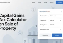 Capital Gains Tax Calculator on Sale of Property