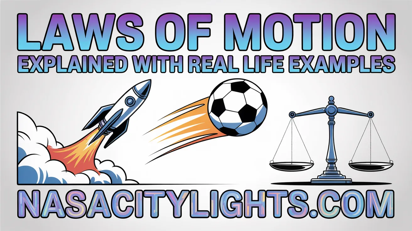 Laws of Motion Explained with Real Life Examples