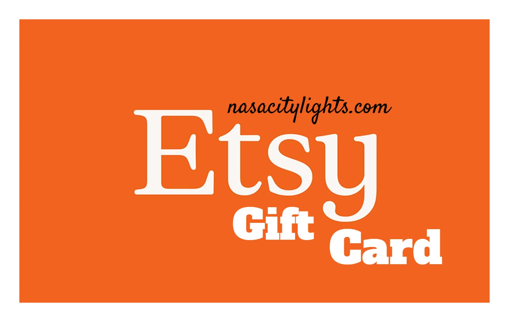Etsy Gift Card