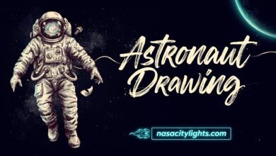Astronaut Drawing