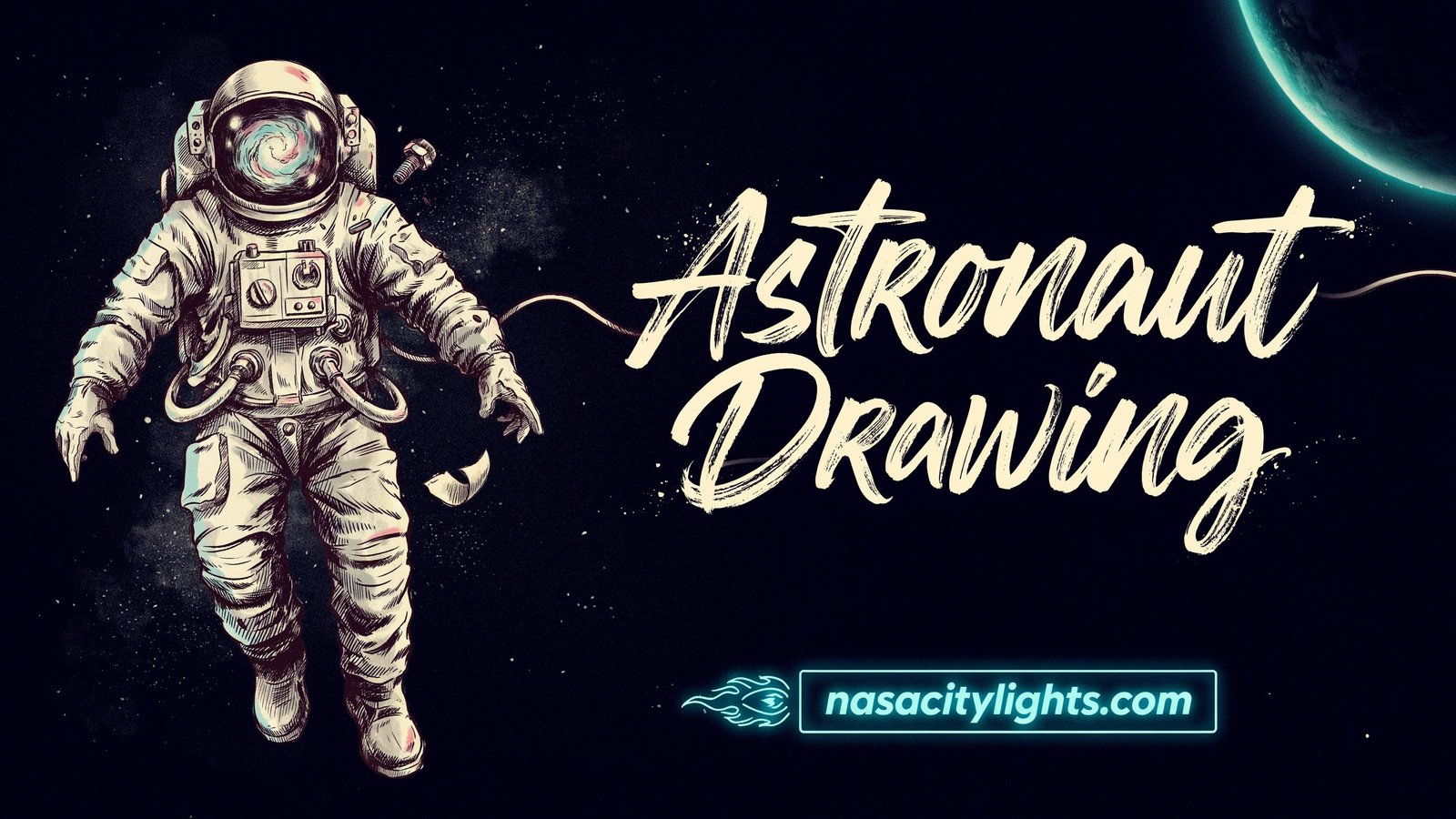 Astronaut Drawing