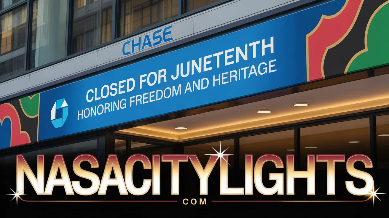 Chase Bank Juneteenth Closure