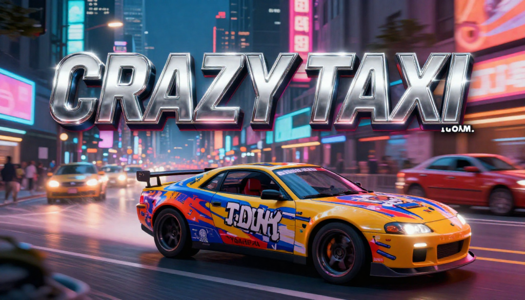 magnific crazy taxi game bustling WM7nQMfcXe