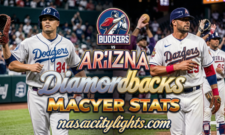 Dodgers vs Arizona Diamondbacks Match Player Stats