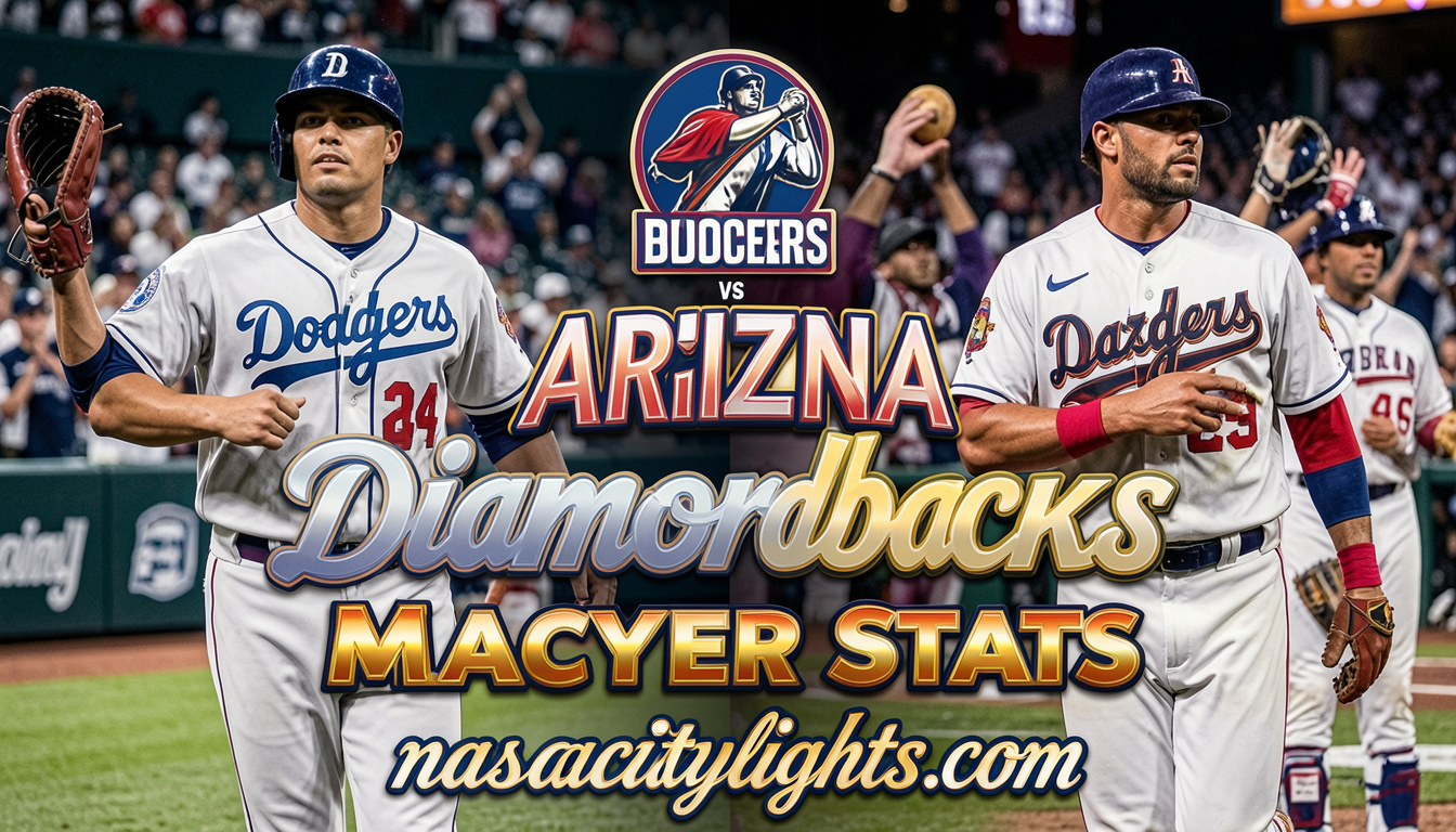 Dodgers vs Arizona Diamondbacks Match Player Stats