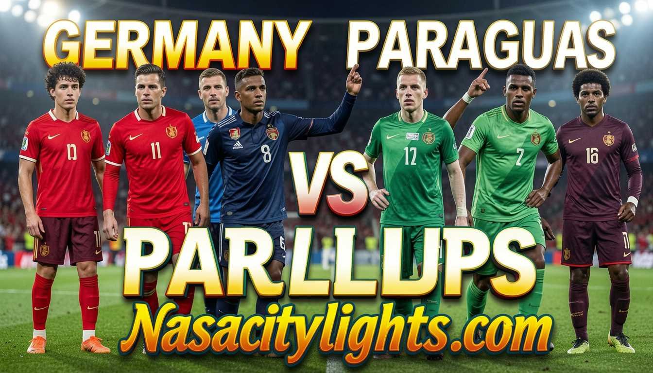Germany vs Paraguay Lineups