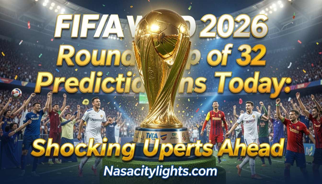 FIFA World Cup 2026 Round of 32 Predictions Today