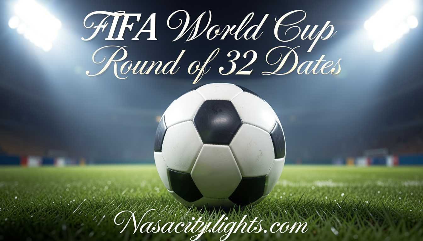 FIFA World Cup Round of 32 Dates