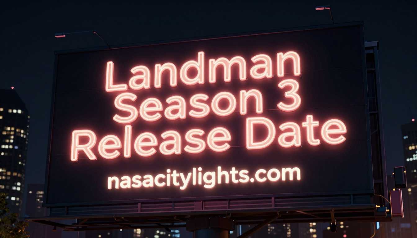 Landman Season 3 Release Date
