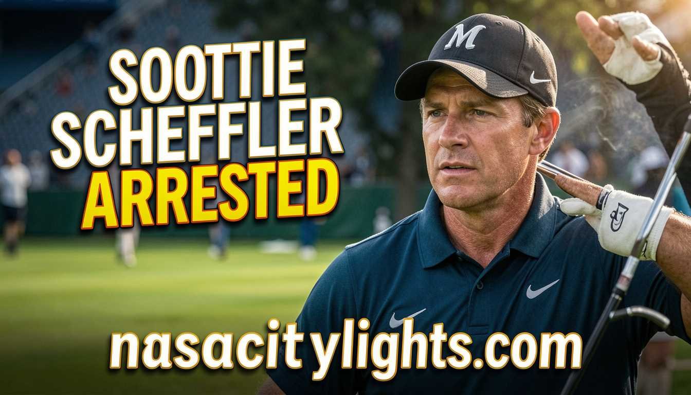 Scottie Scheffler Arrested