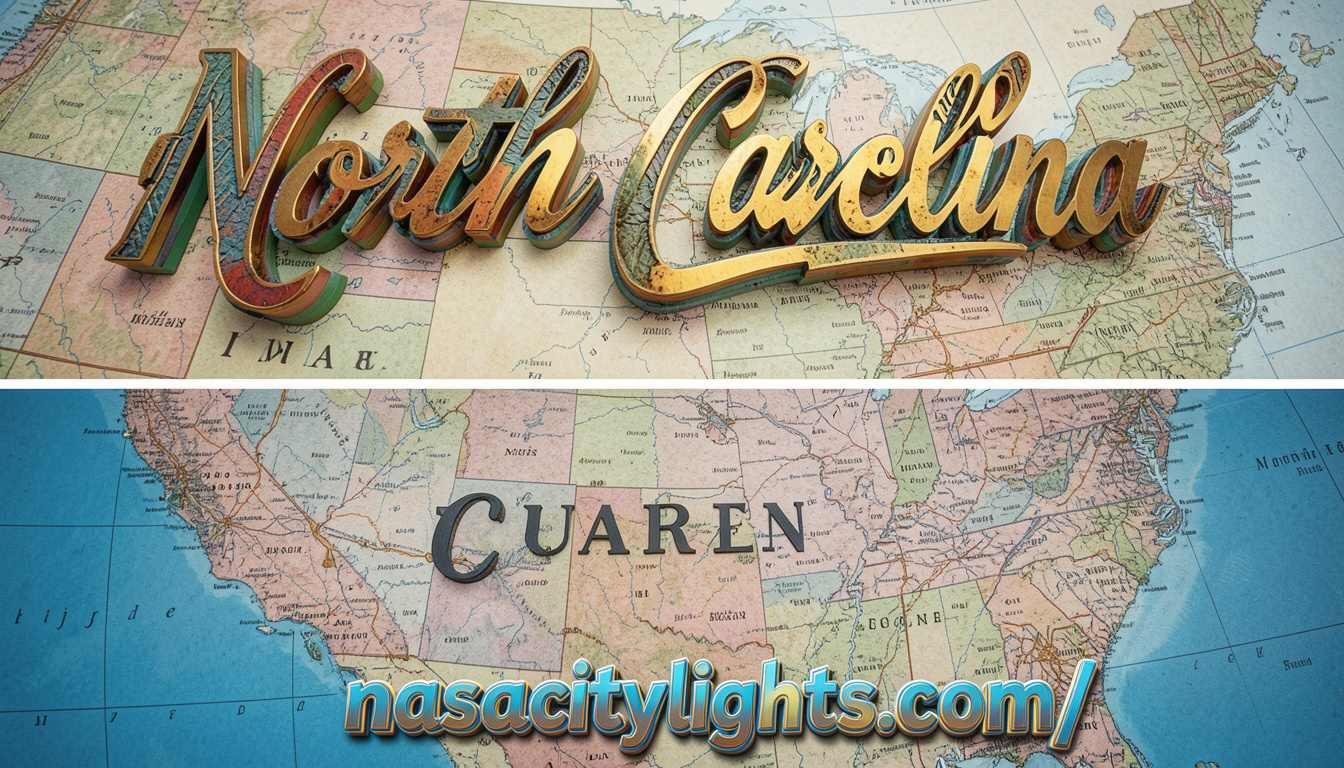 North Carolina Map