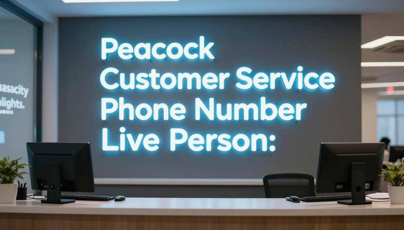 Peacock Customer Service Phone Number Live Person