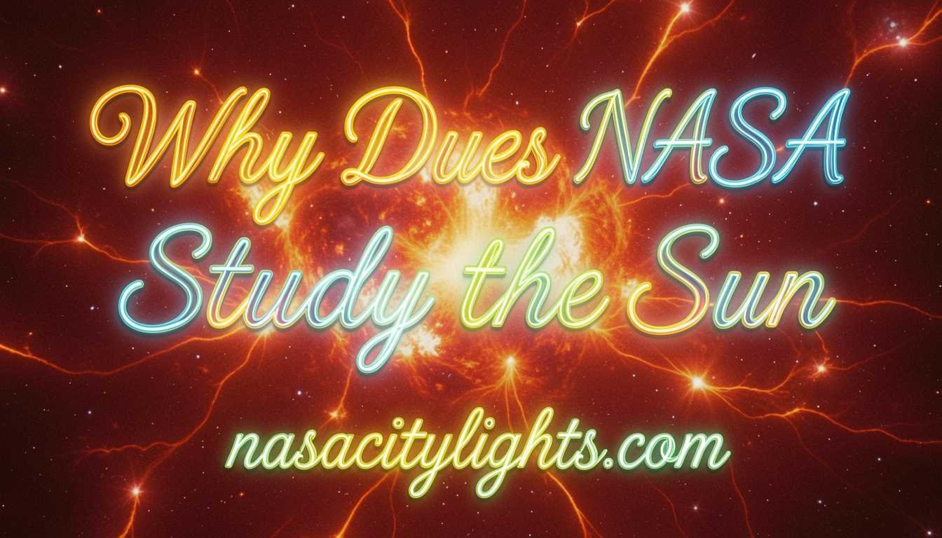 Why Does NASA Study the Sun